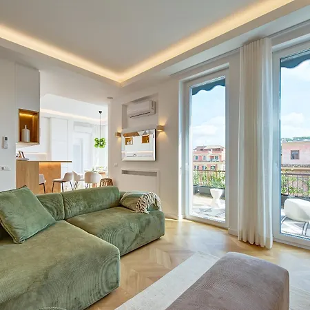 Green Tevere Rooftop Rom Exterior foto